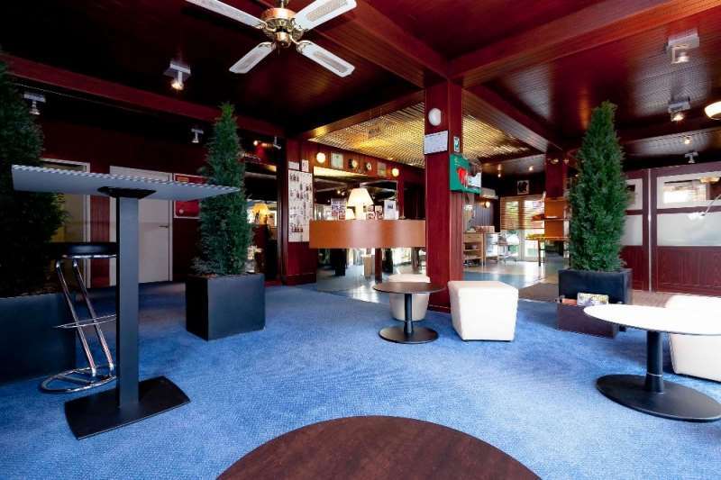 Brit Hotel Lyon Eurexpo Bron Étterem fotó